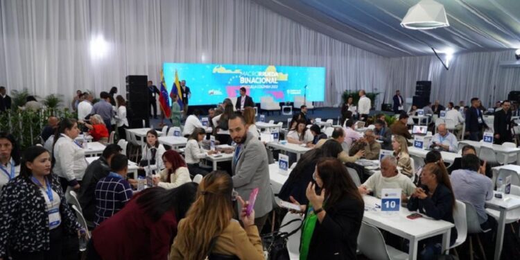 Culminó macrorrueda de negocios Colombia-Venezuela en Caracas