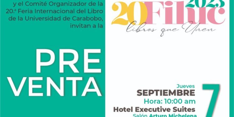 El próximo jueves 7 de septiembre será la preventa de Filuc 2023