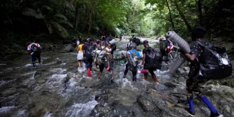 Panamá: Se rebasa el umbral de 400.000 migrantes que cruzaron la selva del Darién este año