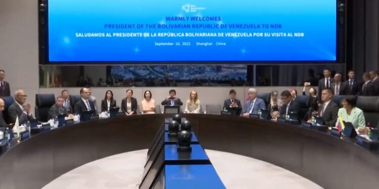 Maduro pide apoyo al Gobierno de China para que Venezuela ingrese a los BRICS