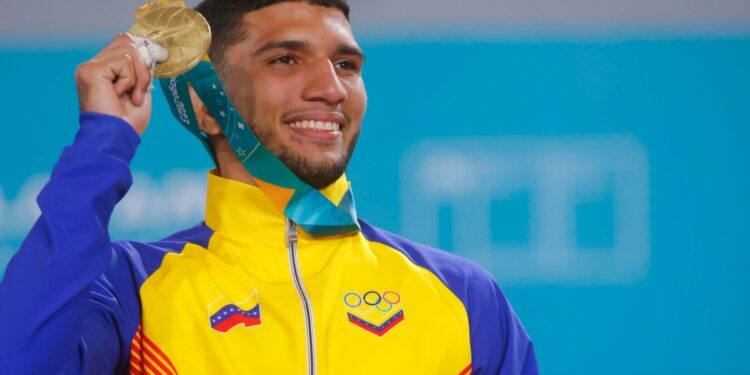 El judoca carabobeño Willis García conquistó oro para Venezuela en Santiago 2023