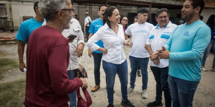 María Corina Machado, segura de tener ganadas las primarias opositoras venezolanas