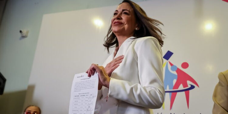 Comisión Nacional de Primaria proclamó a María Corina Machado como ganadora de la contienda