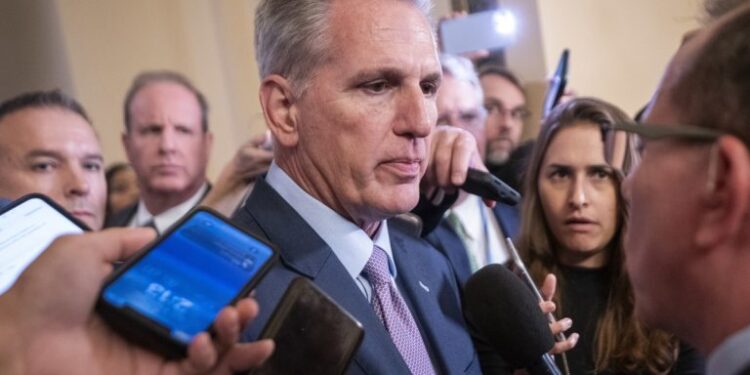 Destitución histórica en contra del presidente de la Cámara Baja del Congreso de EE UU Kevin McCarthy