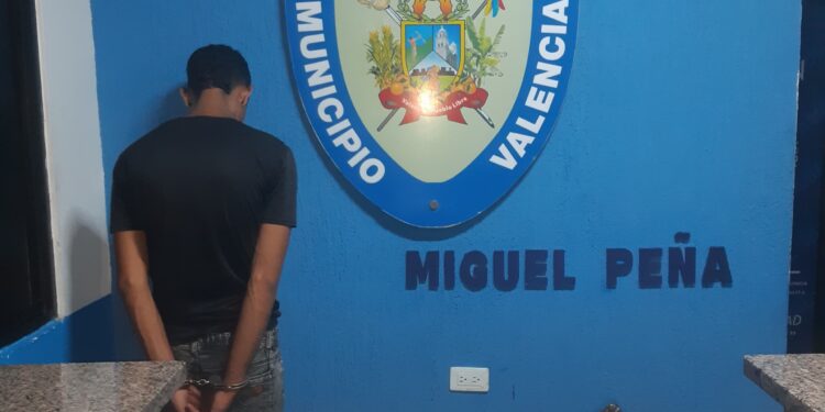 Polivalencia capturó a azote de la parroquia Miguel Peña con un arma de fuego