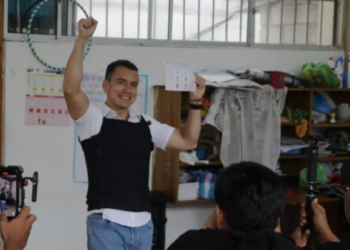 Ecuador: Resultados del CNE dan triunfo a Daniel Noboa sobre Luisa González