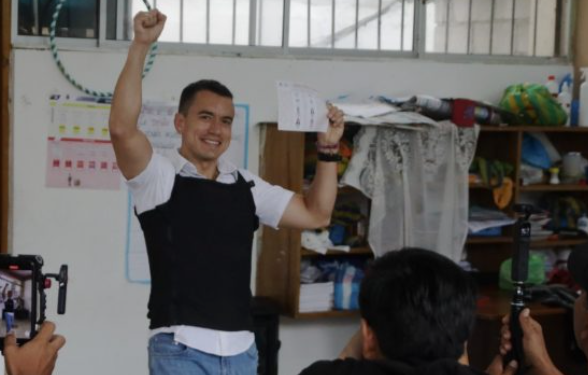 Ecuador: Resultados del CNE dan triunfo a Daniel Noboa sobre Luisa González