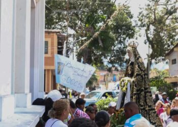 Imagen peregrina de Nuestra Señora del Socorro visitó el occidente de Carabobo