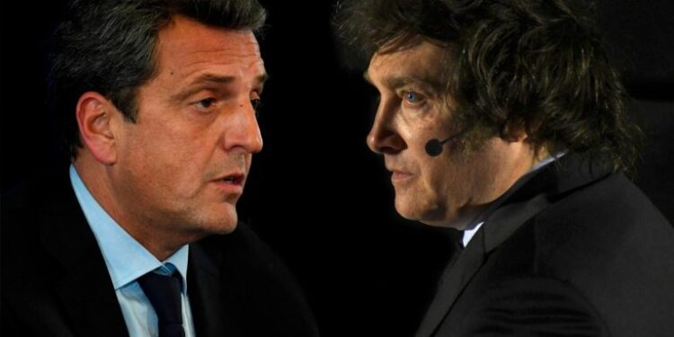 Massa gana la primera vuelta de los comicios argentinos y disputará el balotaje con Milei