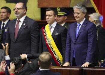 Daniel Noboa jura como presidente de Ecuador y sucede a Guillermo Lasso
