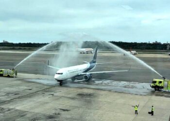 Aterriza en Venezuela el primer vuelo de la estatal boliviana entre Santa Cruz y Caracas
