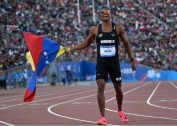 El venezolano José Antonio Maita gana el oro en los 800 metros masculinos de Santiago-2023