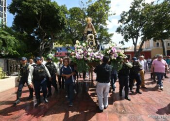 Concluyeron fiestas de Virgen del Socorro con Misa Criolla en la plaza Bolívar