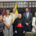 Cardenal Diego Padrón se reunió con la Directiva del Colegio de Abogados