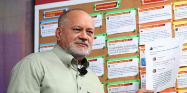 Diosdado Cabello acusa a EE UU de violar acuerdos con el Gobierno