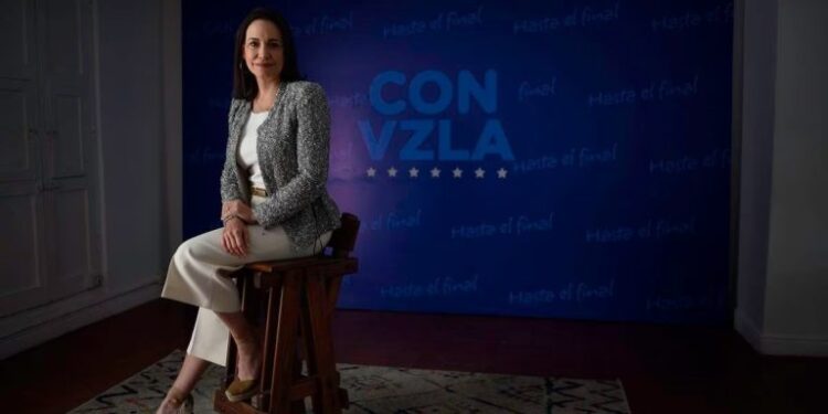 María Corina Machado: “La opción de dar un paso a un lado y que se presente otro candidato no existe”