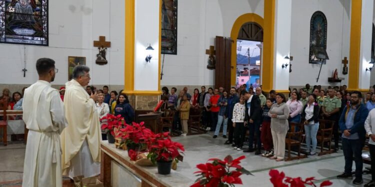 Inician la celebración de Misas de Aguinaldo en Naguanagua