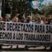 Protestas en Argentina contra las medidas de Javier Milei