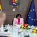La vicepresidente Delcy Rodríguez se reúne con representantes de la UE