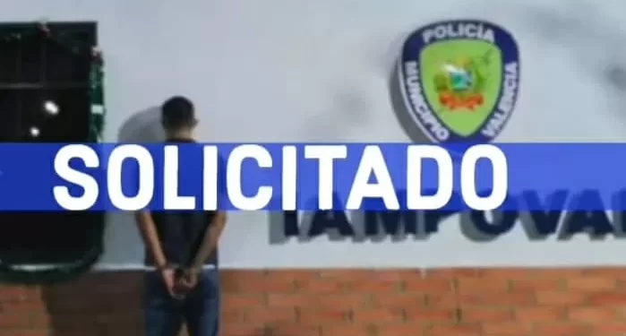 Funcionarios de Polivalencia aprehendieron a un hombre en la avenida Lara solicitado por homicidio