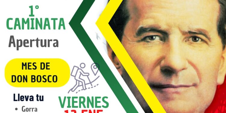 Parroquia San Juan Bosco de Valencia invita a la caminata que da inicio a sus festividades patronales