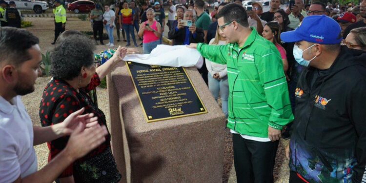 Alcalde Fuenmayor inauguró el Complejo Deportivo Rafael Urdaneta en Valencia