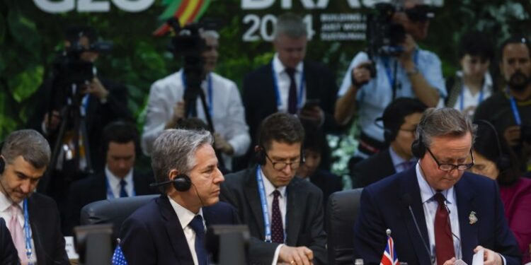 Cancilleres del G20 expresan su preocupación por la escalada de conflictos en el mundo