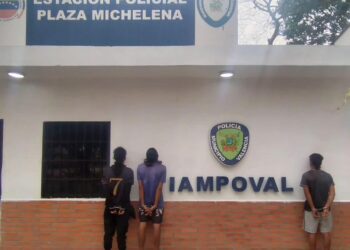 Polivalencia aprehendió a tres «limpiaparabrisas» por violencia y hostigamiento a conductores