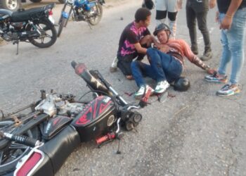 Otro motorizado lesionado en accidente de tránsito en Carabobo