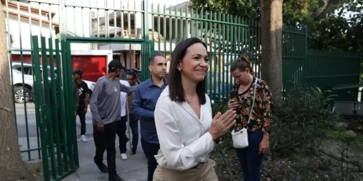 María Corina Machado: «Si el candidato lo escoge Maduro, no son elecciones»