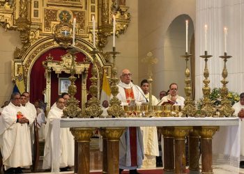 Monseñor Saúl Figueroa durante Misa Crismal: «La inscripción de candidatos se hizo de una manera muy burda y grosera»
