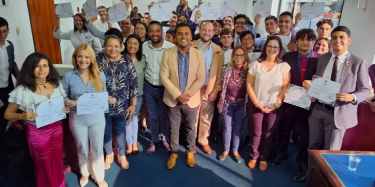 Concejo de San Diego celebró Día de la Juventud con Parlamento Juvenil