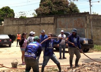 Cuadrillas de Hidrocentro atendieron de manera simultánea 110 averías en Guacara
