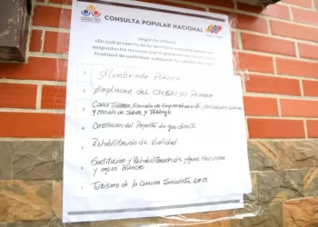 Consejos comunales eligen en consulta popular proyectos comunitarios financiados por el Ejecutivo