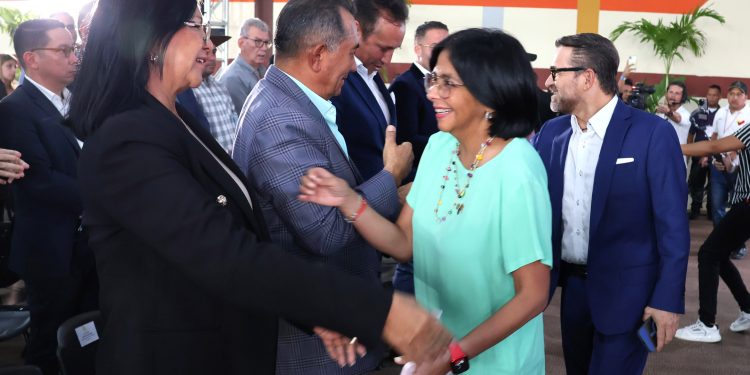 Delcy Rodríguez asegura que «el levantamiento del bloqueo es un clamor nacional»