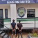 Polivalencia capturó a dos azotes de Mañonguito