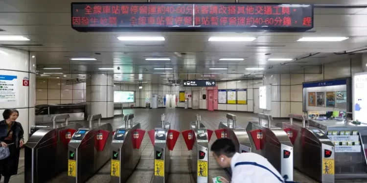 Terremoto de magnitud 7,2 azotó la isla de Taiwán