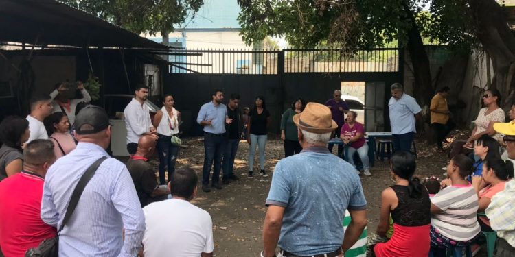 VP Carabobo juramentó comanditos para la defensa del voto en Miguel Peña