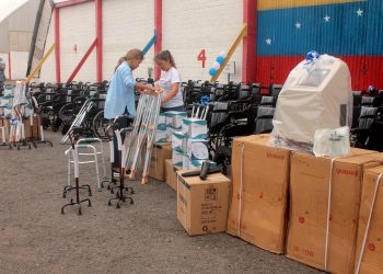 Llegan a Carabobo más de 181 equipos médicos a través de programa nacional de ayudas técnicas