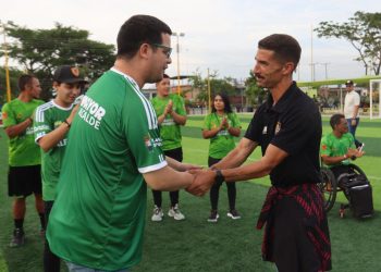 Alcalde Fuenmayor promovió Clínica Deportiva entre Valencia CF y Carabobo FC