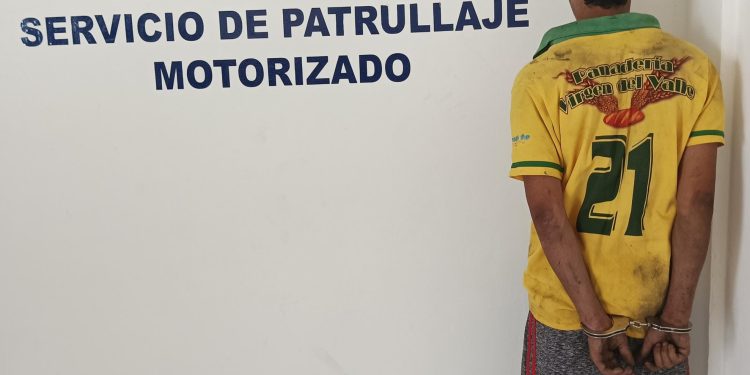 Polivalencia capturó azote dedicado al hurto de material estratégico en Santa Rosa