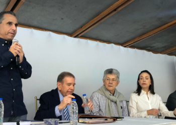 Los adecos del ala de Ramos Allup se reunieron con el candidato Edmundo González y María Corina Machado para organizarse