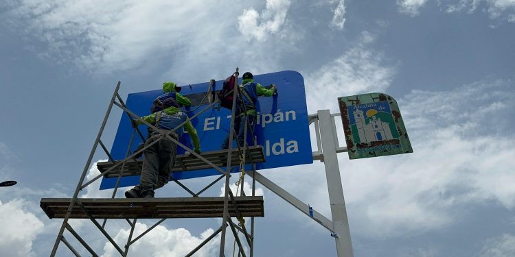 Vialsandi ejecuta segunda fase de restauración del sistema de señalización en la Intercomunal Don Julio Centeno