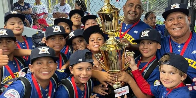Selección venezolana de Béisbol Sub-10 campeona latinoamericana en Panamá