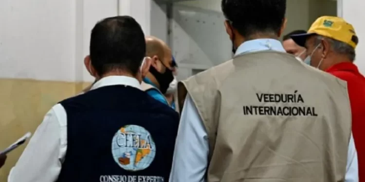 Veedores internacionales se despliegan para el simulacro electoral