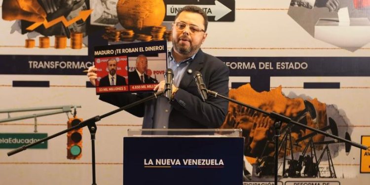 Ecarri propone a Jorge Rodríguez firmar un acuerdo para que la Unión Europea pueda observar las elecciones presidenciales