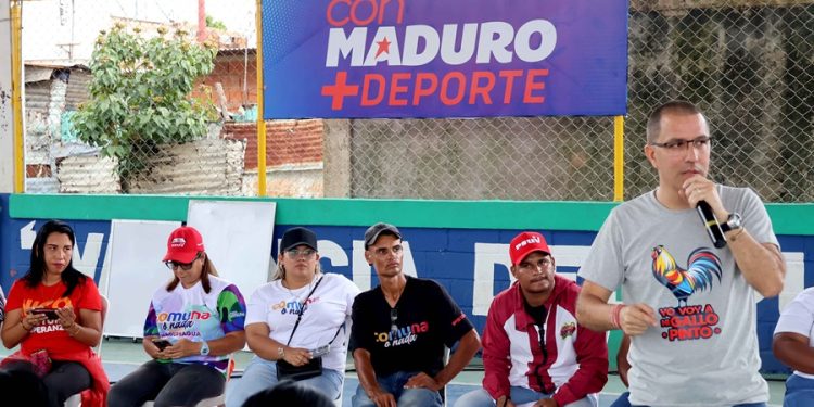 Jorge Arreaza desde Carabobo: “El 28 de julio se juega la patria”