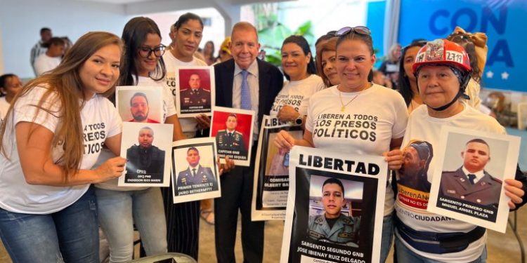 González Urrutia promete liberar a los presos políticos si gana las elecciones