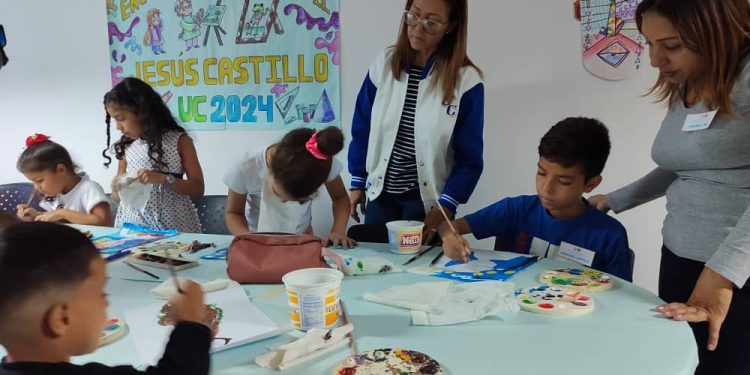 Dirección Central de Cultura UC realizó XVII Encuentro Infantil de Artes Visuales Jesús Castillo 2024