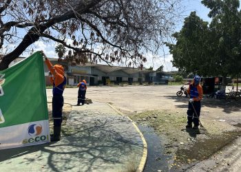 Refuerzan acciones de limpieza en diferentes sectores de Guacara 